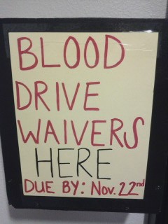 Blood drive helps OHS give back