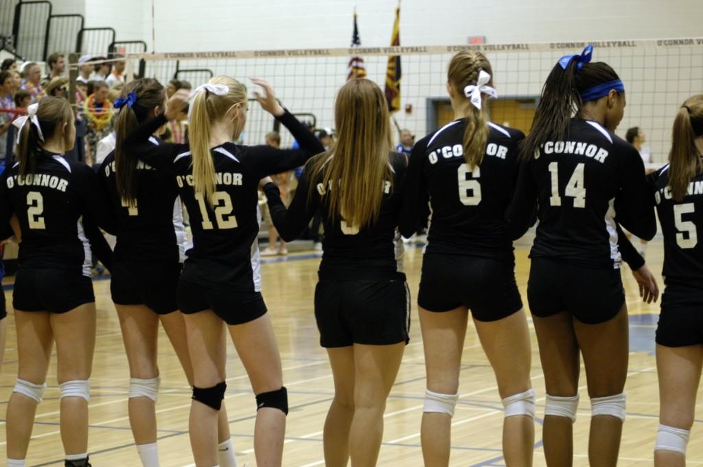 Volleyball+beats+Desert+Vista+and+advances+to+state+semifinals