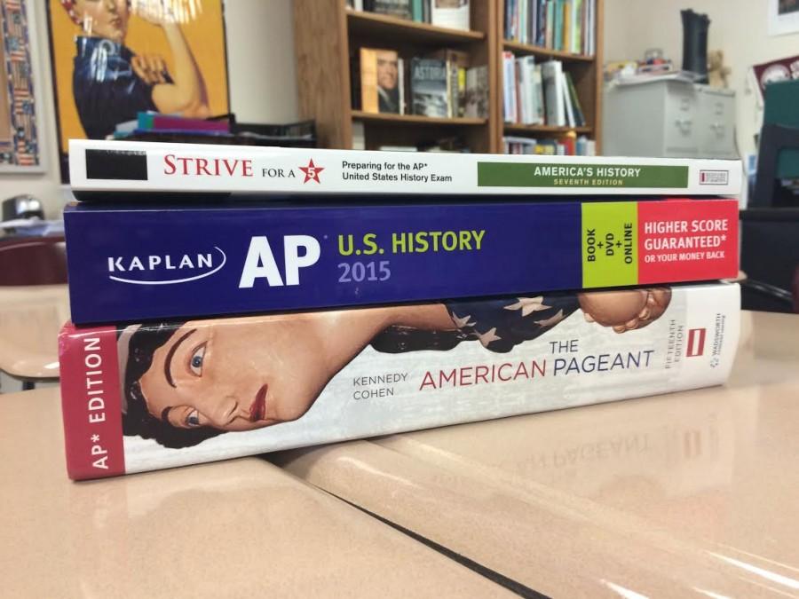 Photo by: Taylor Stokes

These are AP and US History study tools and are used to help make students successful on the AP test.