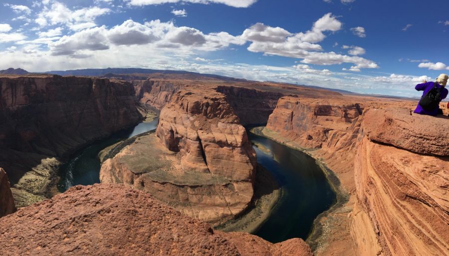 Many students traveled to extraordinary places to enjoy their break.