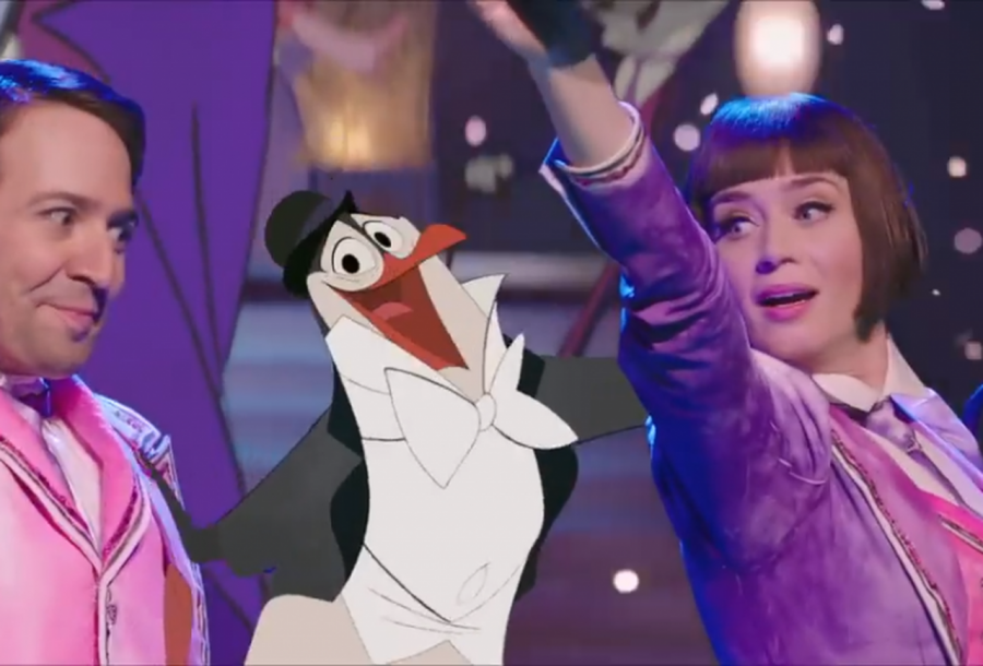 An image from the song A Cover is Not the Book from Disneys Mary Poppins Returns.