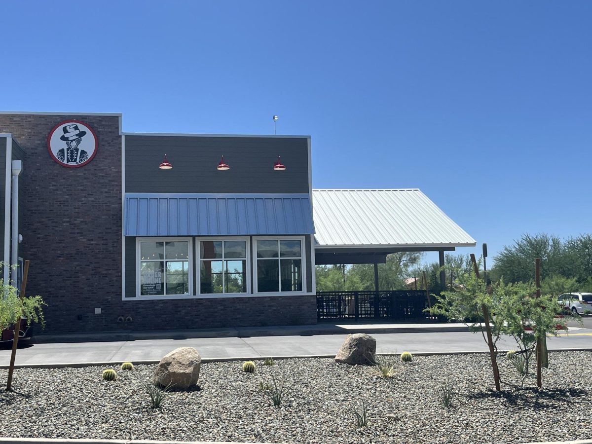 The newly opened Slim Chickens is established on Happy Valley Road. 