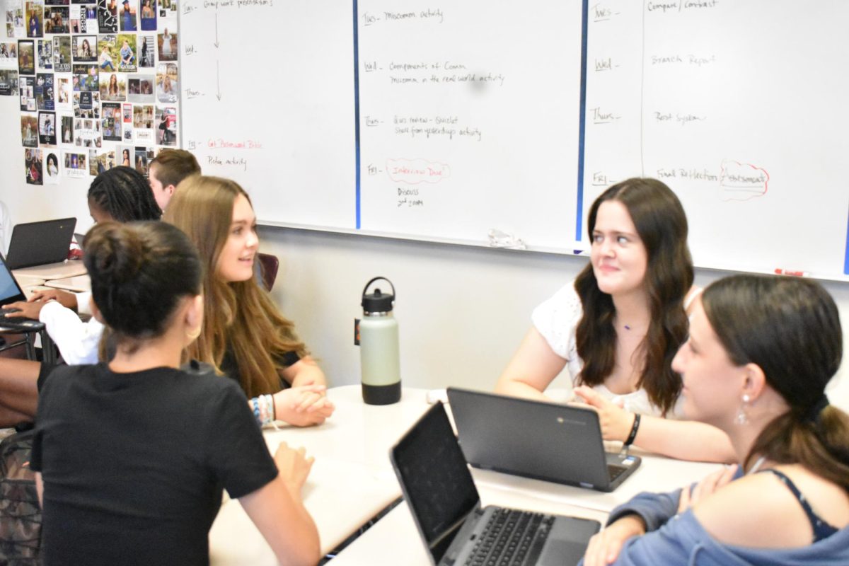 Group of freshman divided by who attended a k-8 and who attended middle school.