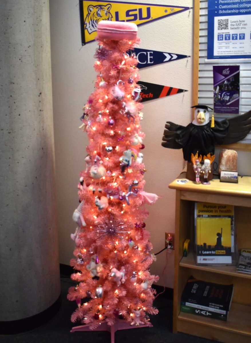 The Counselors office always displays various holiday decorations.