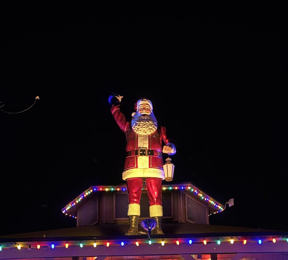 Houses decked with holiday decorations are a staple of Christmas in America.