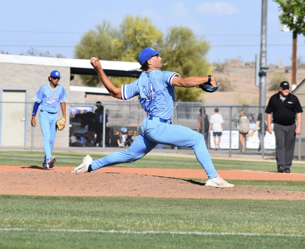 Tommy Pascanu, Junior throws a pitch in an attempt to strike out the opposing team. 
