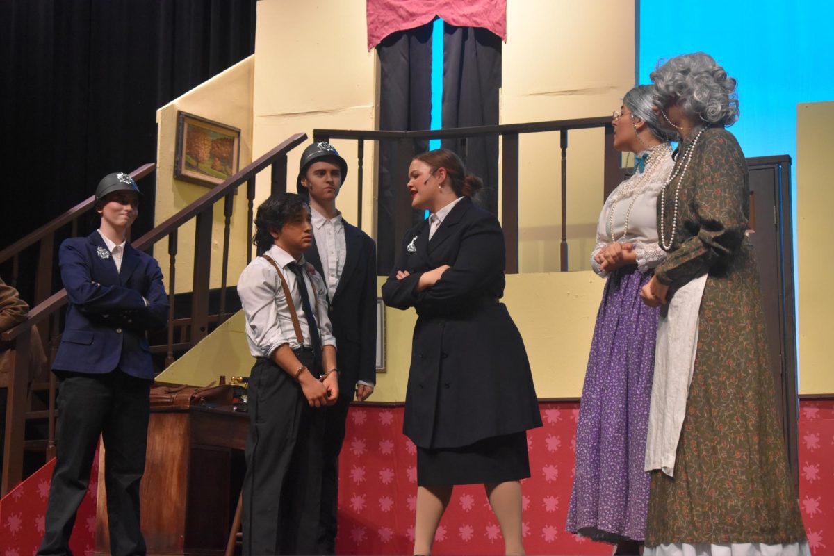 A scene from "Arsenic and Old Lace" during OHS’ opening night performance. 